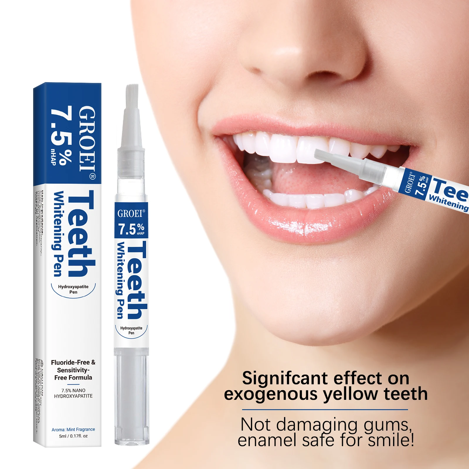Hydroxyapatite Tooth Whitening - Teeth Whitening Pens ulasan dan harga
