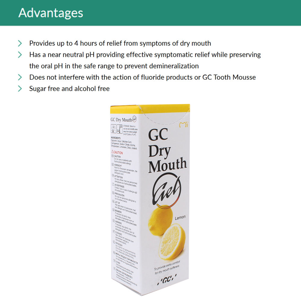 Dry Mouth Relief Gel Treatment - Teeth Whitening In Japan ulasan dan harga