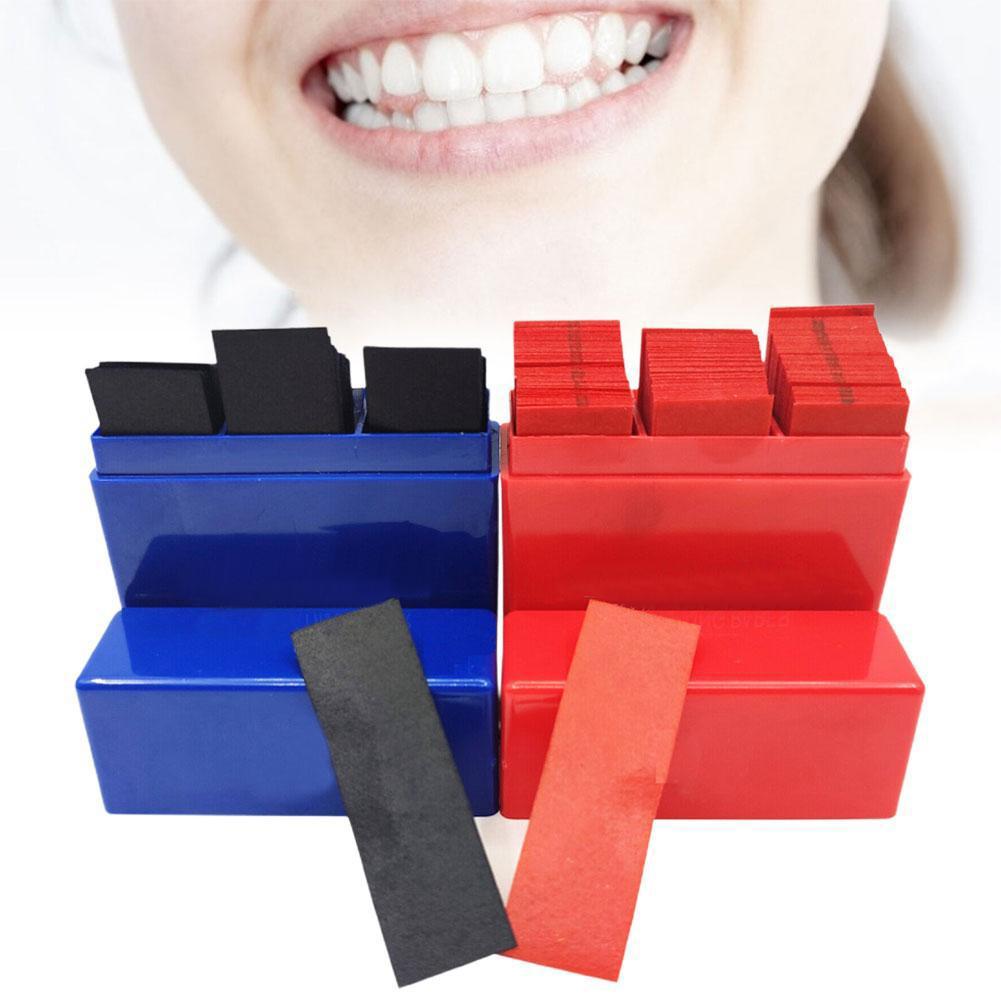 300 Sheets Dental Articulating - Teeth Whitening Strips Permanent ulasan dan harga