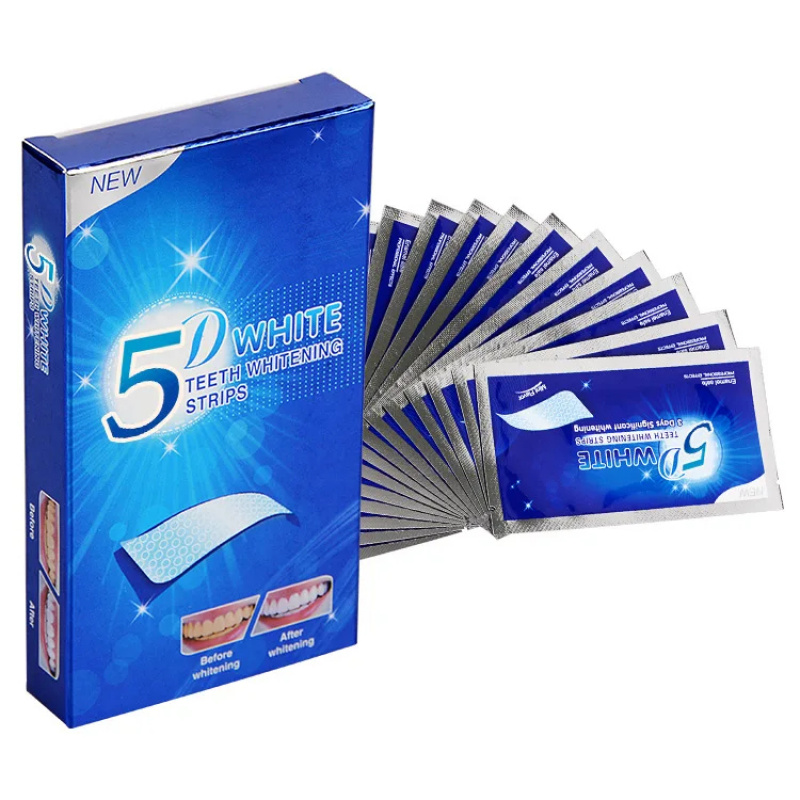 1-12pcs 5D Whitening Teeth Sti - Teeth Whitening Strips Permanent ulasan dan harga