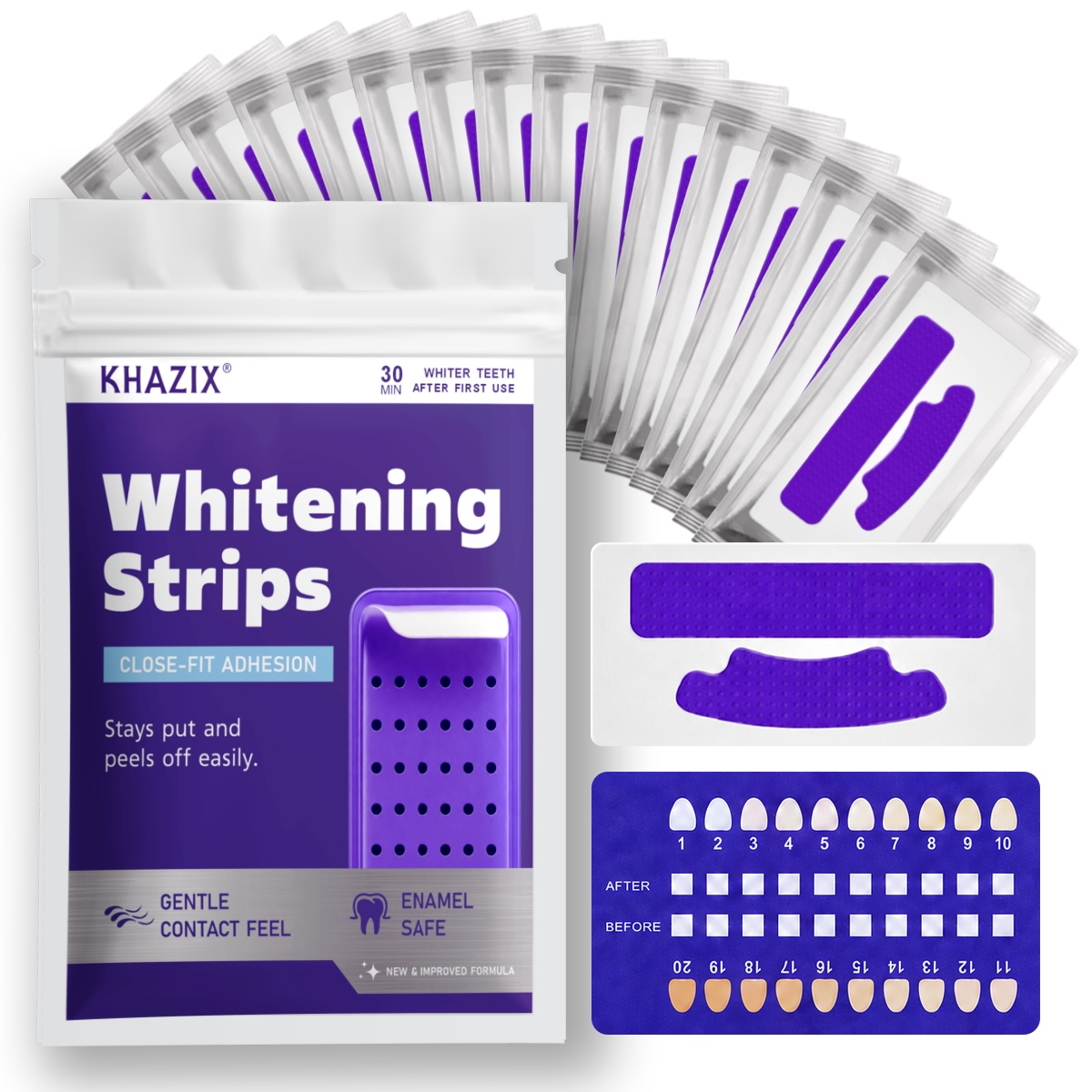 7PCS Teeth Whitening Strips fo - Teeth Whitening Strips Permanent ulasan dan harga