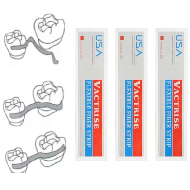 1Pc Dental Flexible Fiber Stri - Teeth Whitening Strips Lumineux ulasan dan harga